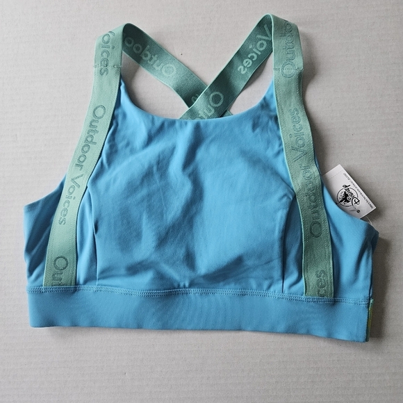 Outdoor Voices x Disney Mickey Mouse Criss Cross Back Sports Bra NWT - Picture 3 of 10